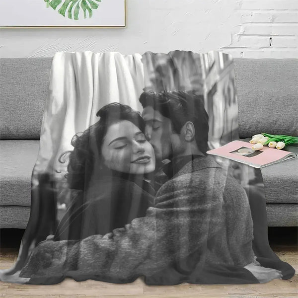 Custom Cozy Photo Blanket