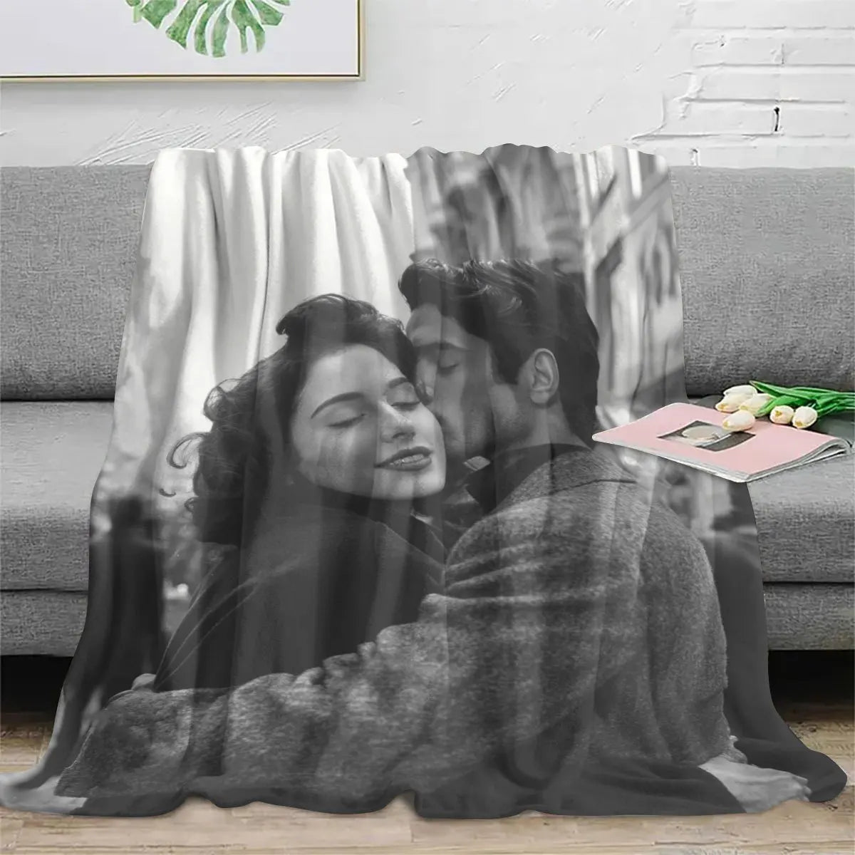 Custom Cozy Photo Blanket