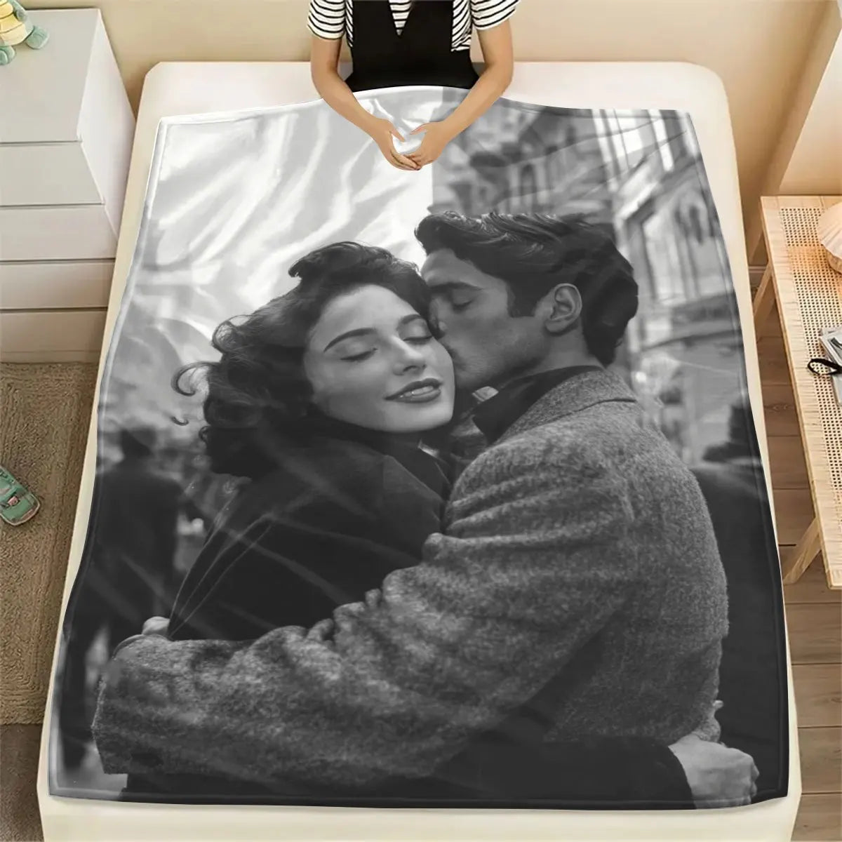 Custom Cozy Photo Blanket