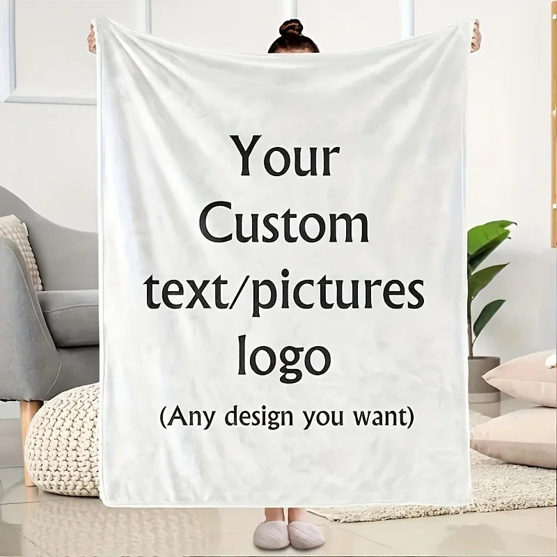 Custom Cozy Photo Blanket