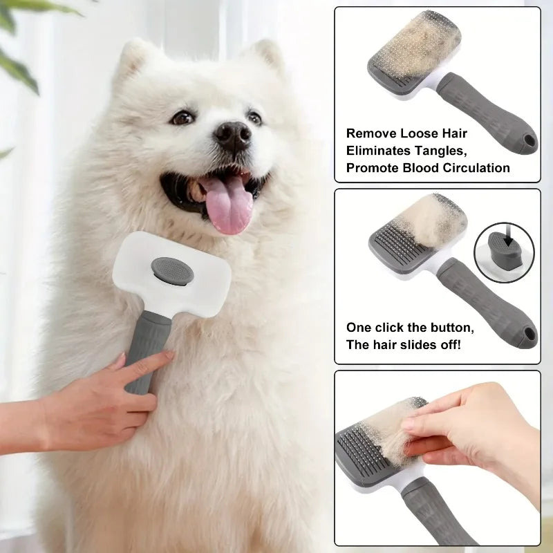Quick Comfort Pet Grooming Brush