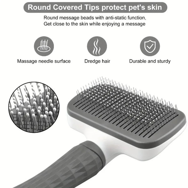 Quick Comfort Pet Grooming Brush