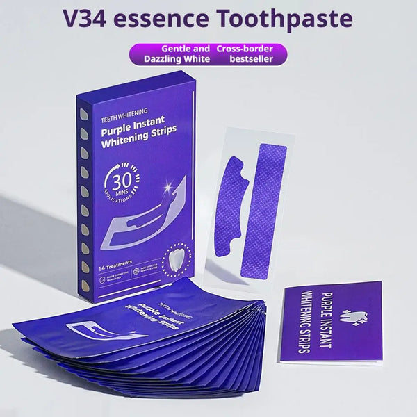 Purple Smile Whitening Strips