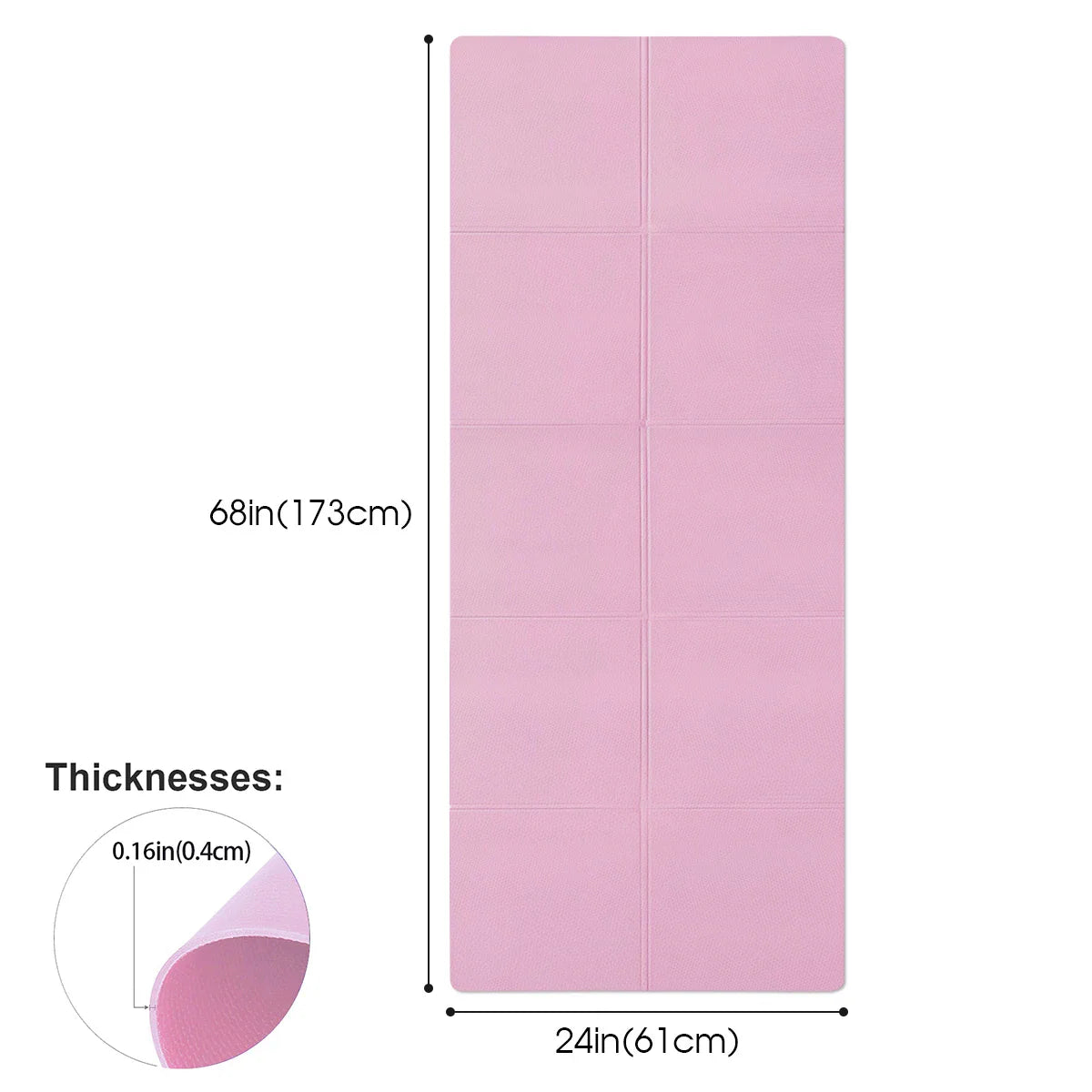 Comfortable Anti-Slip Yoga Mat