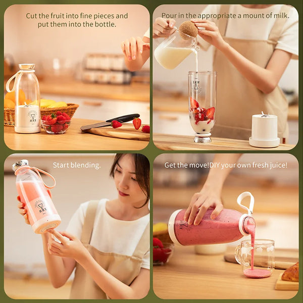 Portable Wireless Juice Blender