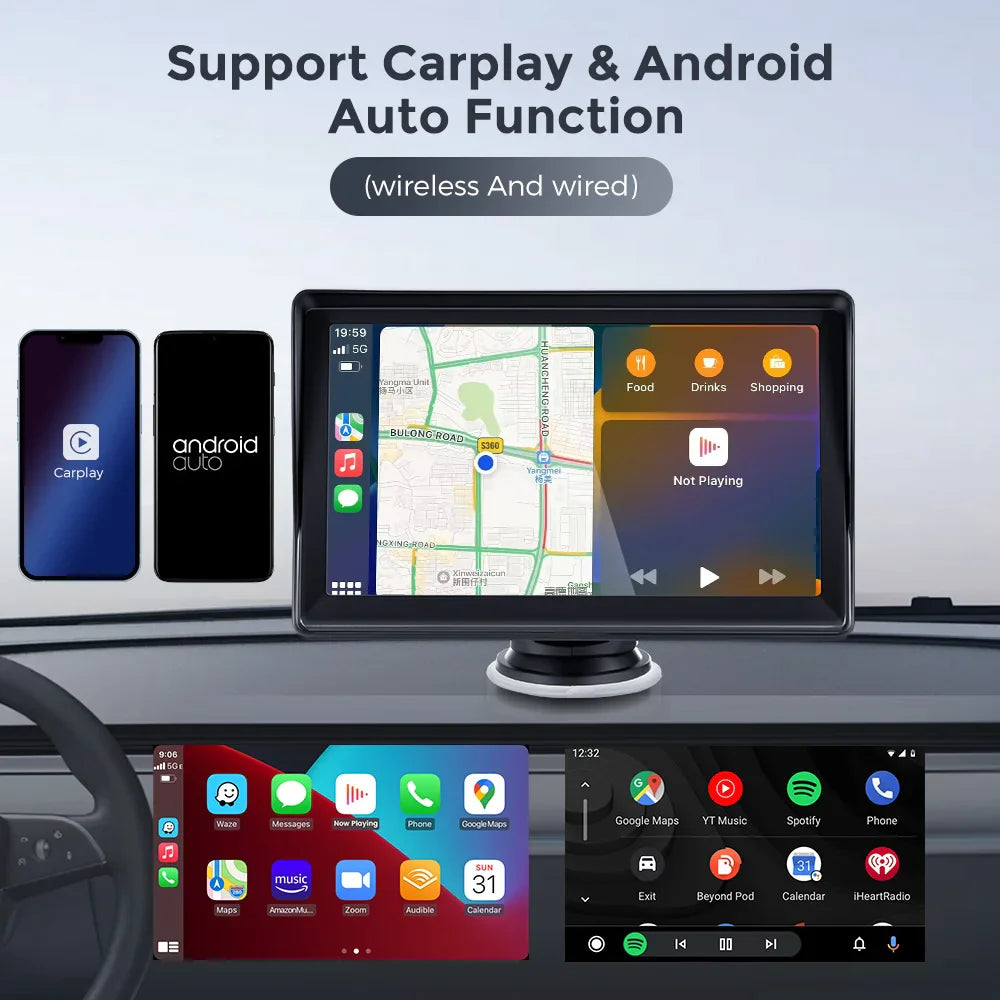 Portable Wireless Car Radio