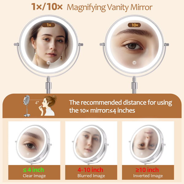 Radiant Glow Vanity Mirror