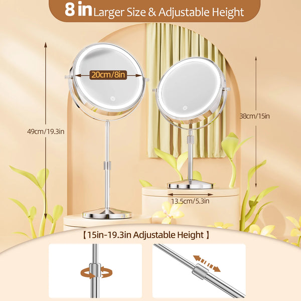 Radiant Glow Vanity Mirror