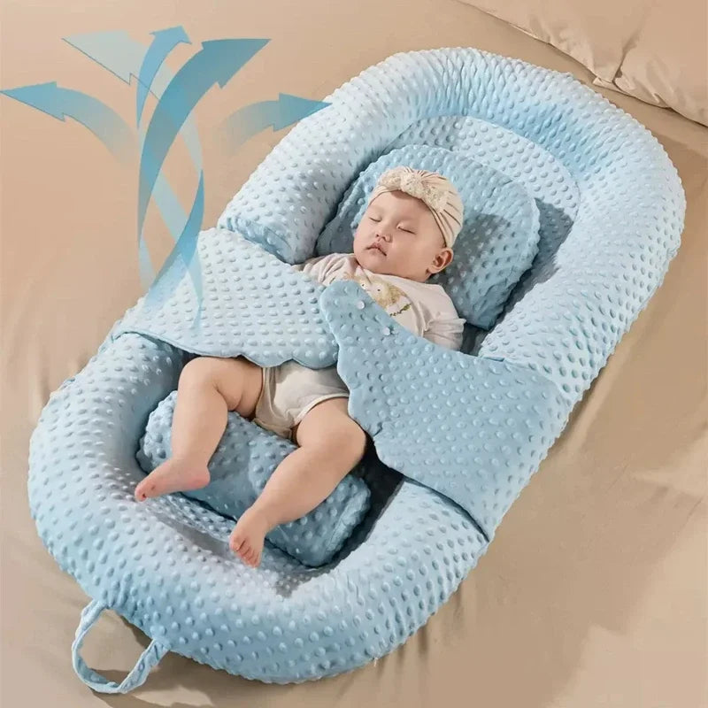 CozyNest Baby Sleep Pillow