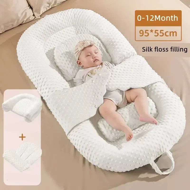 CozyNest Baby Sleep Pillow