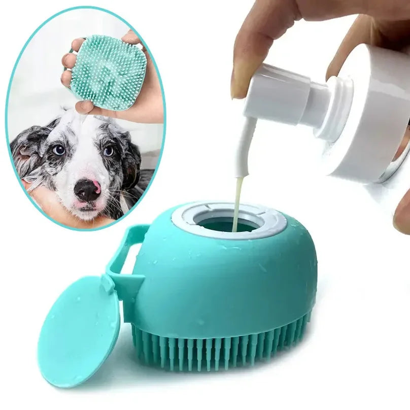 Gentle Pet Bathing Gloves