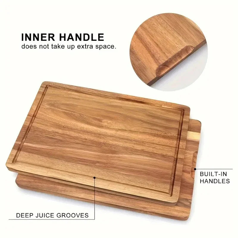 Elegant Wooden Chopping Block
