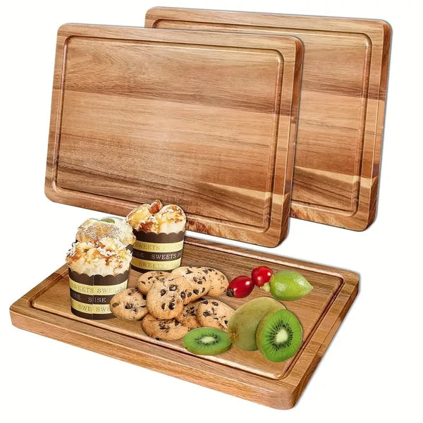 Elegant Wooden Chopping Block