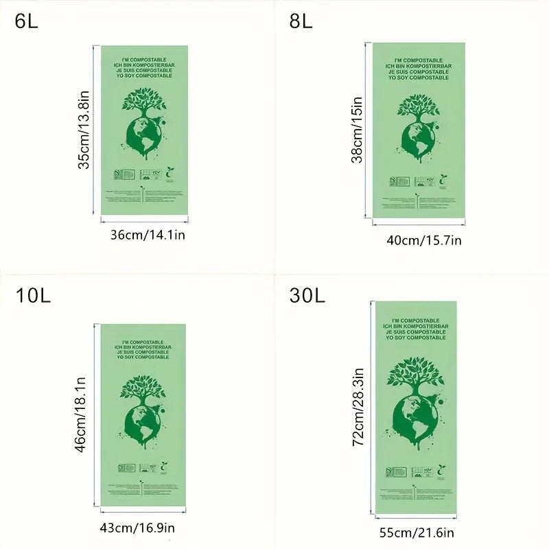 Eco-Friendly Kitchen Waste Bags