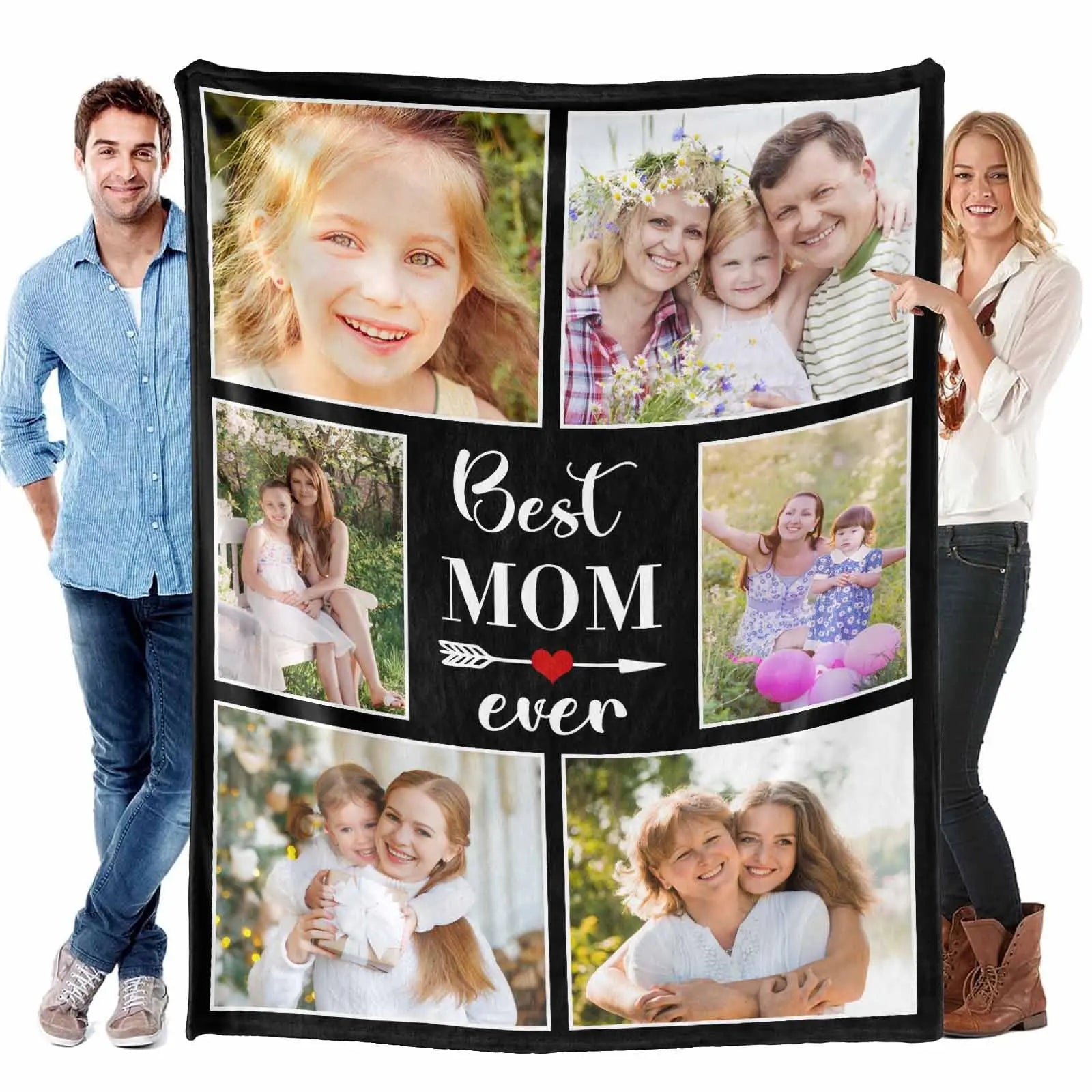 Personalized Photo Fleece Blanket