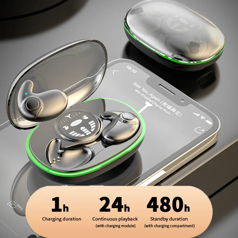 Invisible Bluetooth Sleep Earphones