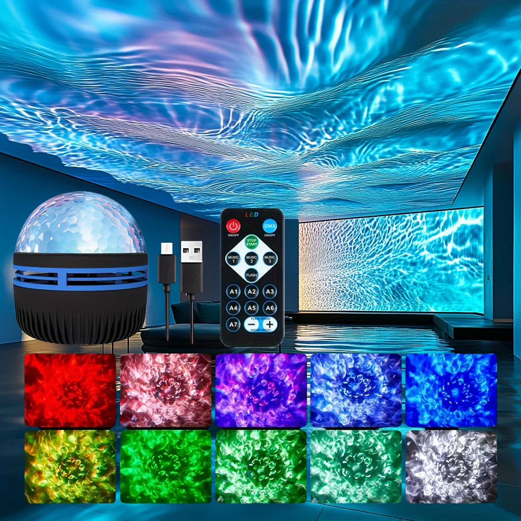Starry Galaxy Night Light