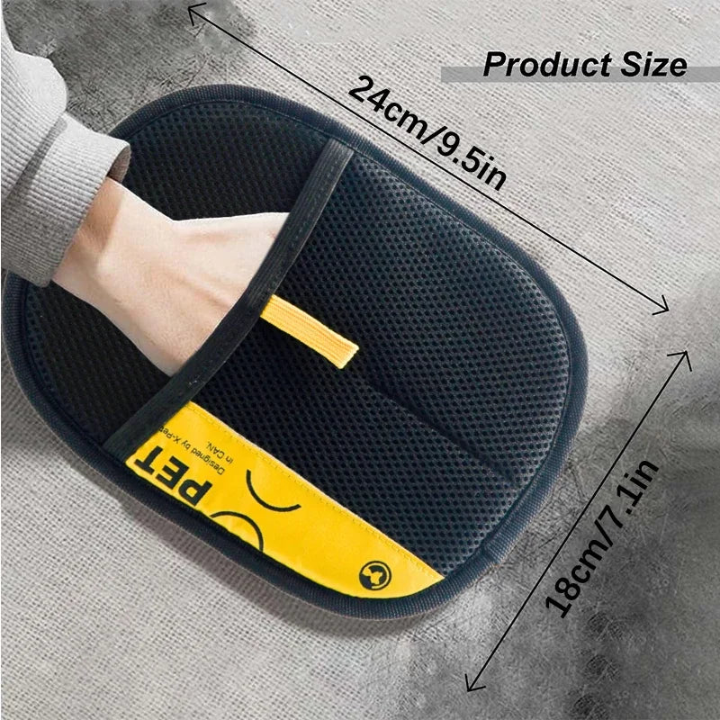 Gentle Pet Grooming Gloves