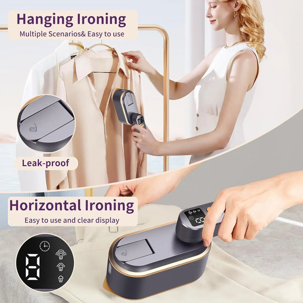 Quick-Heat Travel Steamer