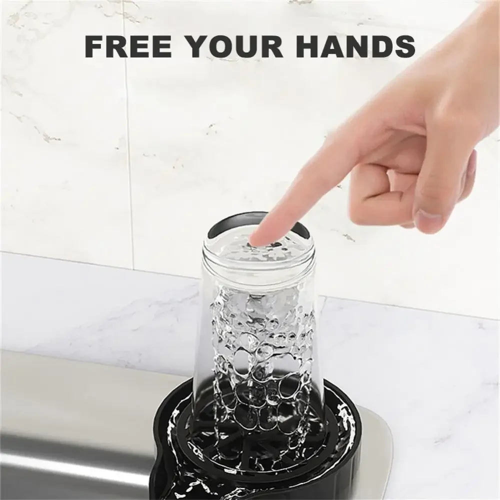 Easy Glass Rinse Helper