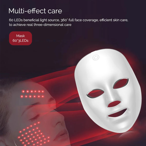 Colorful LED Skin Glow Mask