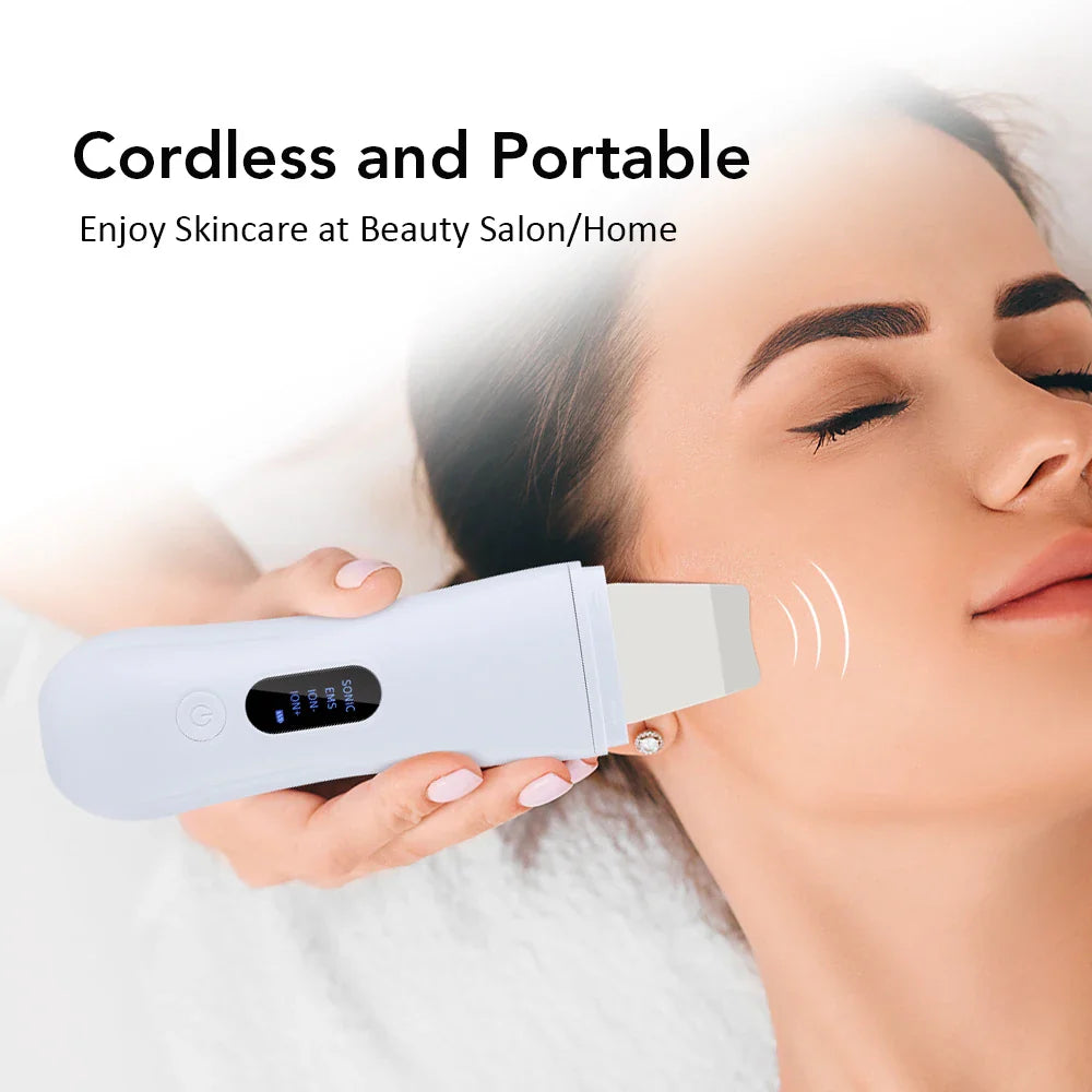 GlowBoost Ultrasonic Skin Scrubber
