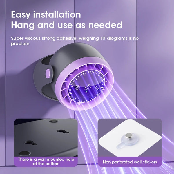 Whisper-Quiet Mini Desk Fan