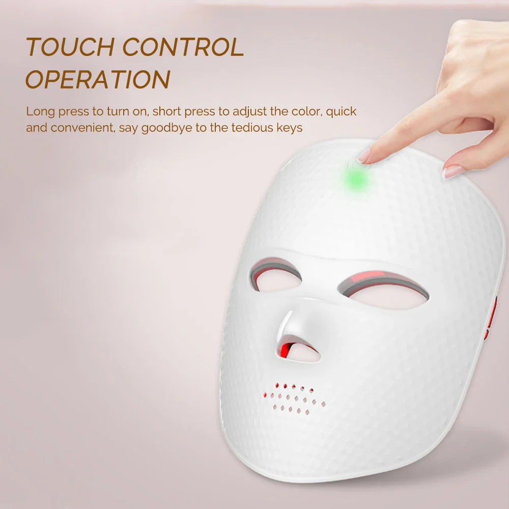 Colorful LED Skin Glow Mask