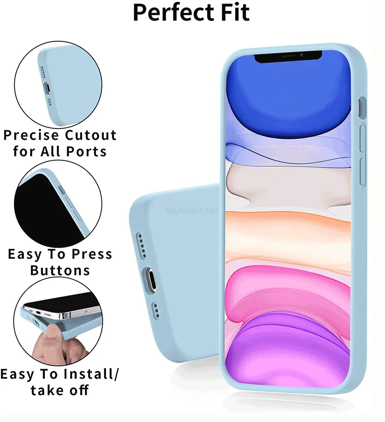 Stylish Silicone iPhone Case