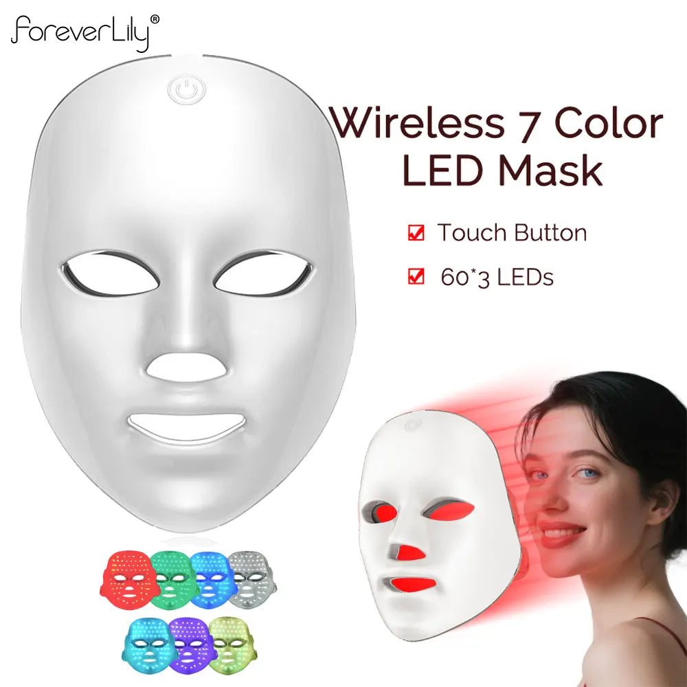 Colorful LED Skin Glow Mask