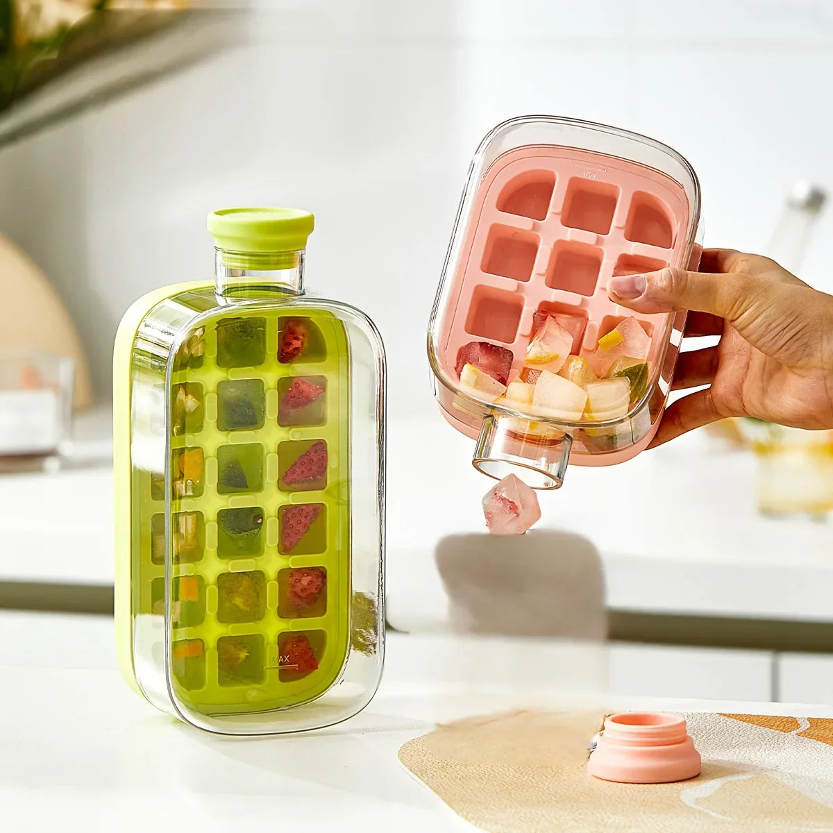 Magic Ice Cube Maker Bottle