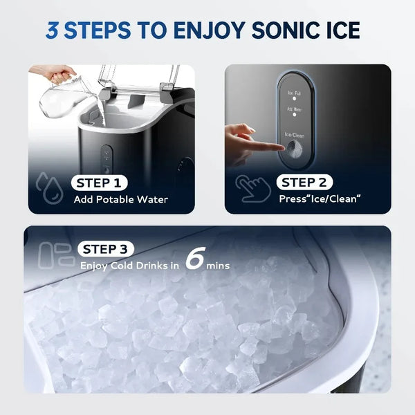 Sonic Ice Maker for Home Fun