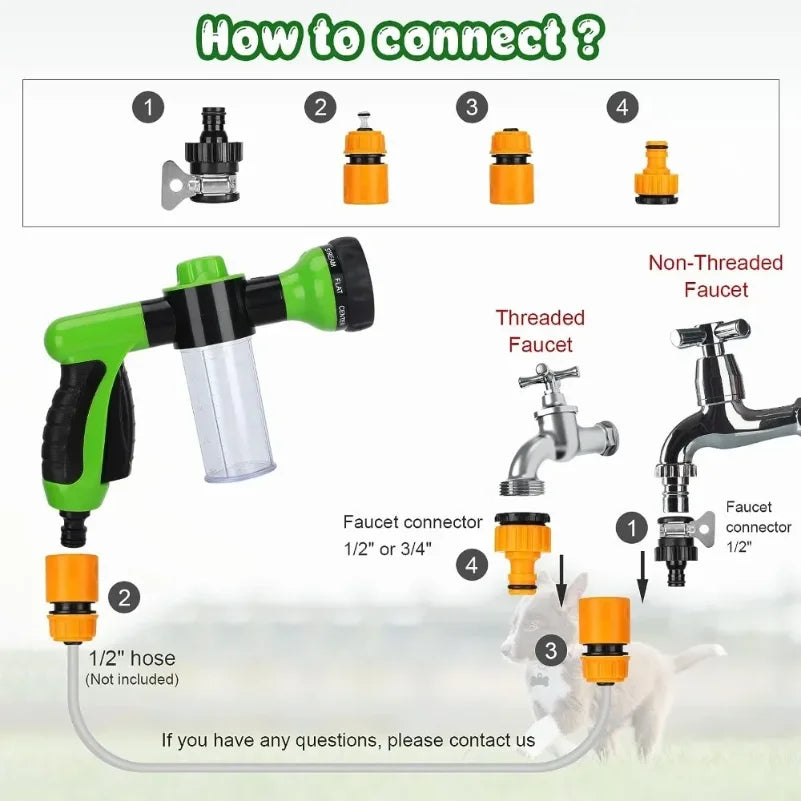 Pawfect Pet Shower Sprayer