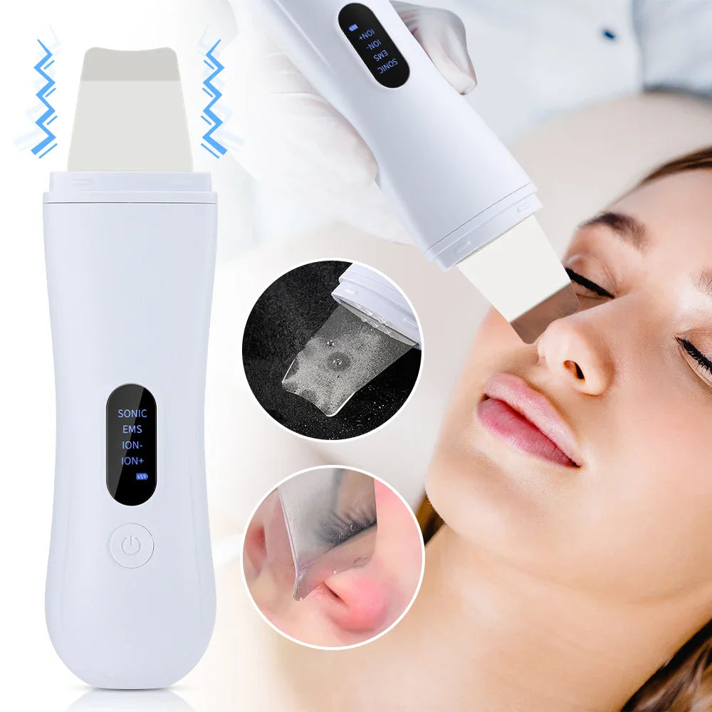 GlowBoost Ultrasonic Skin Scrubber