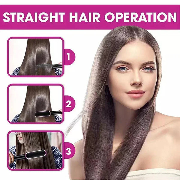 Glam Hair Straightening Comb