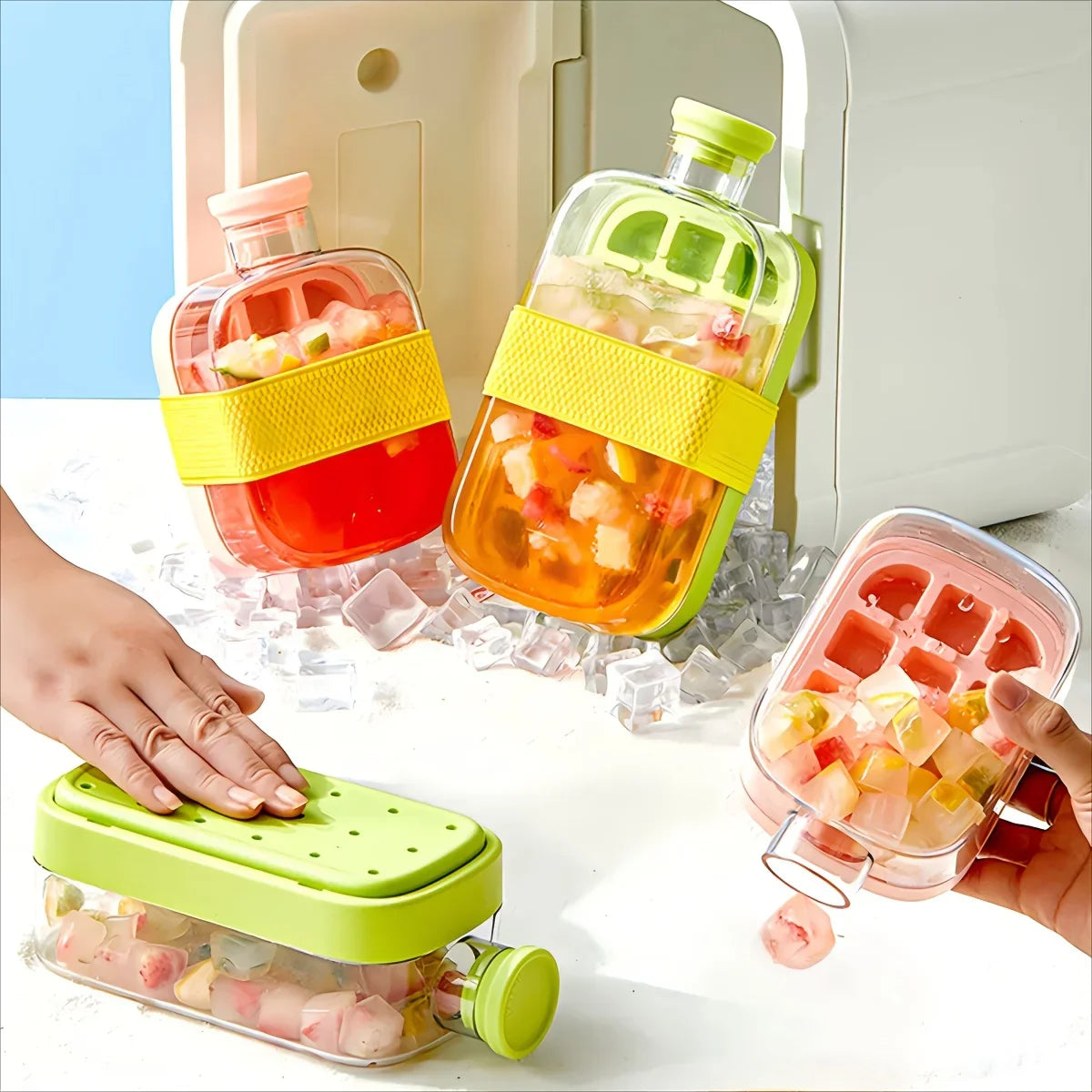 Magic Ice Cube Maker Bottle