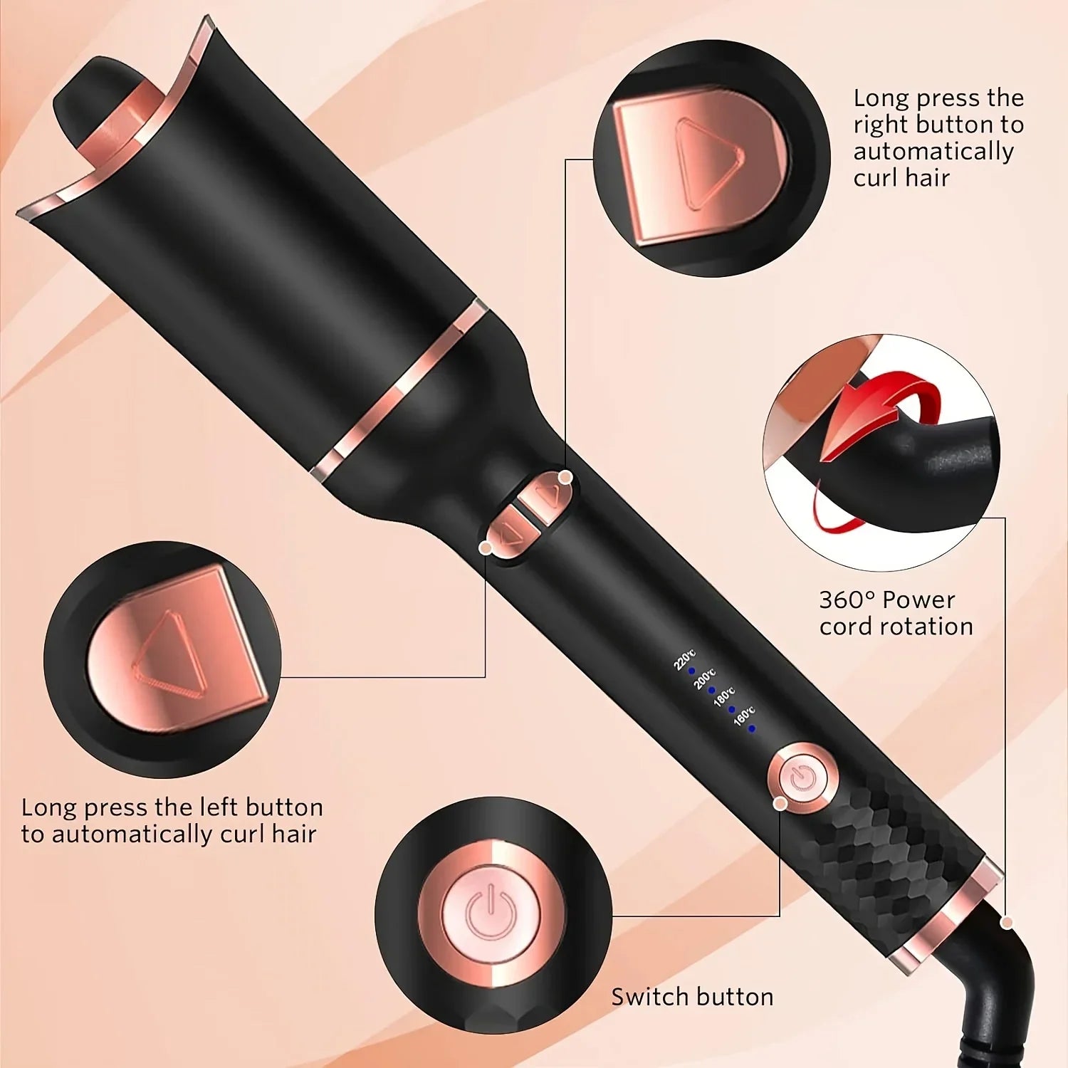 Magic Spin Hair Curler