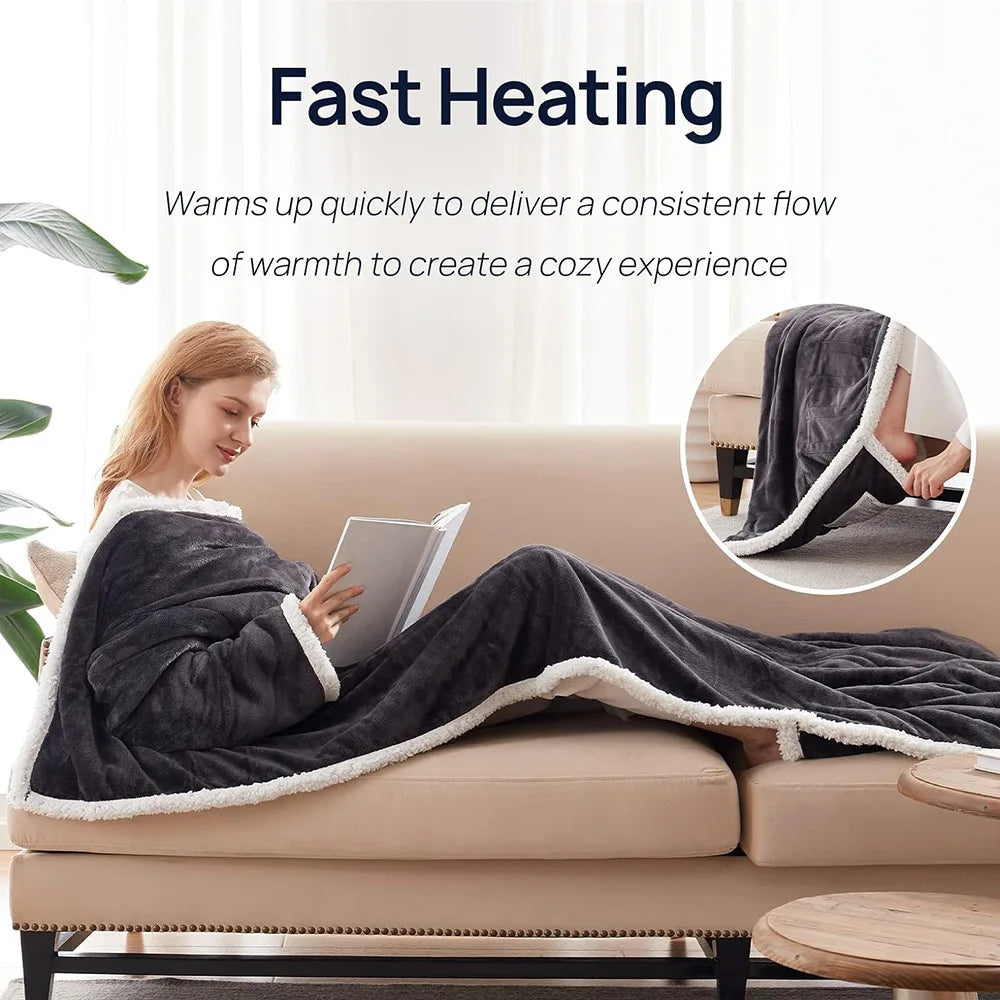 Cozy Electric Shawl Blanket