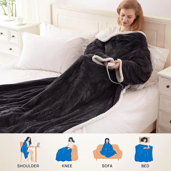 Cozy Electric Shawl Blanket