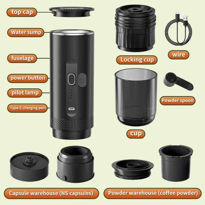 Portable Espresso Maker Pro