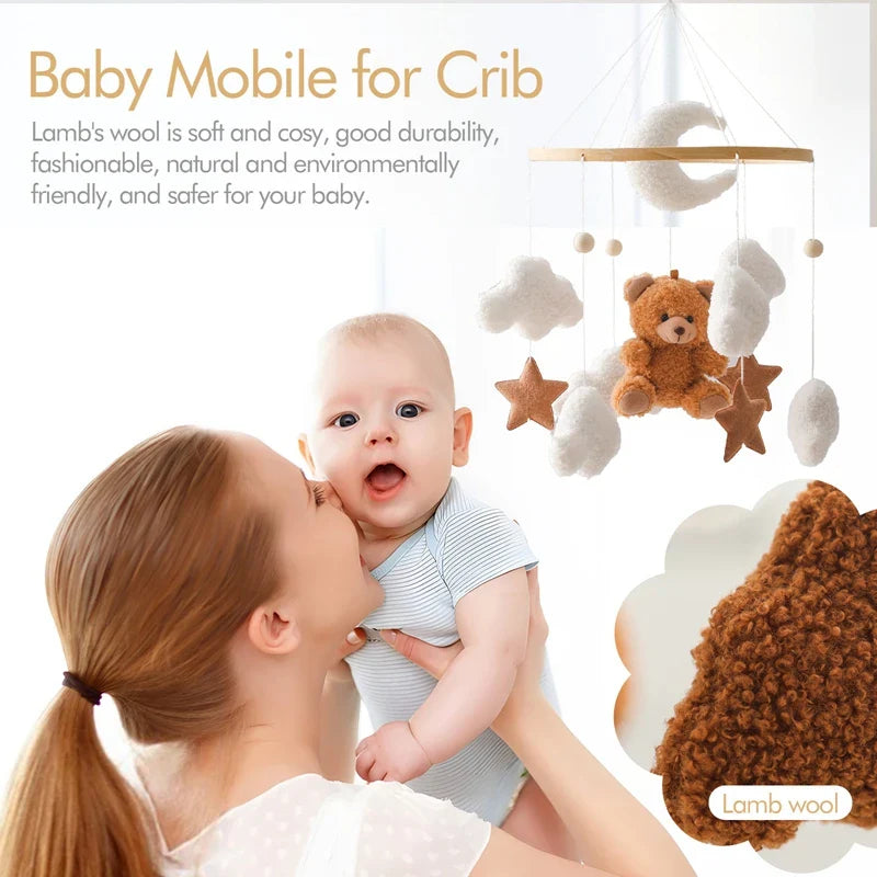 Charming Bear Crib Mobile