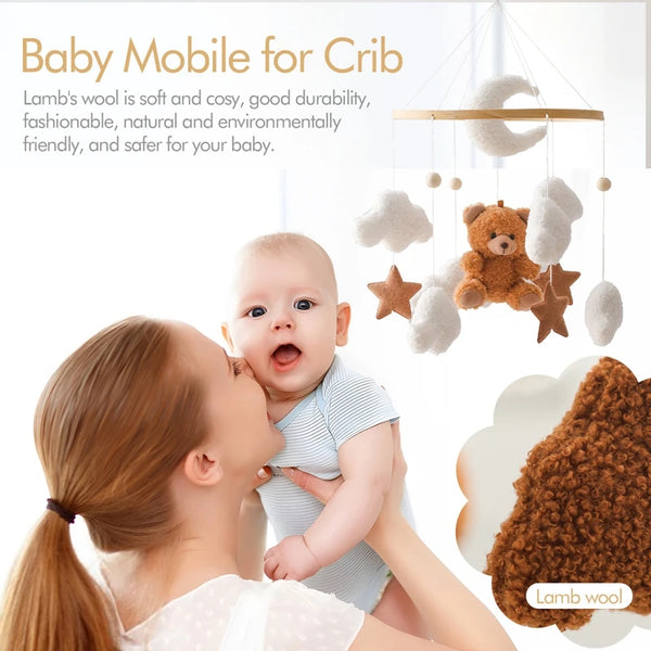 Charming Bear Crib Mobile
